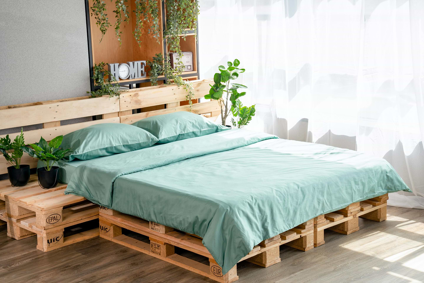 Підковдра двоспальна євро Ardesto Mix&Match 200х220 шавлія (ART2022DVG)