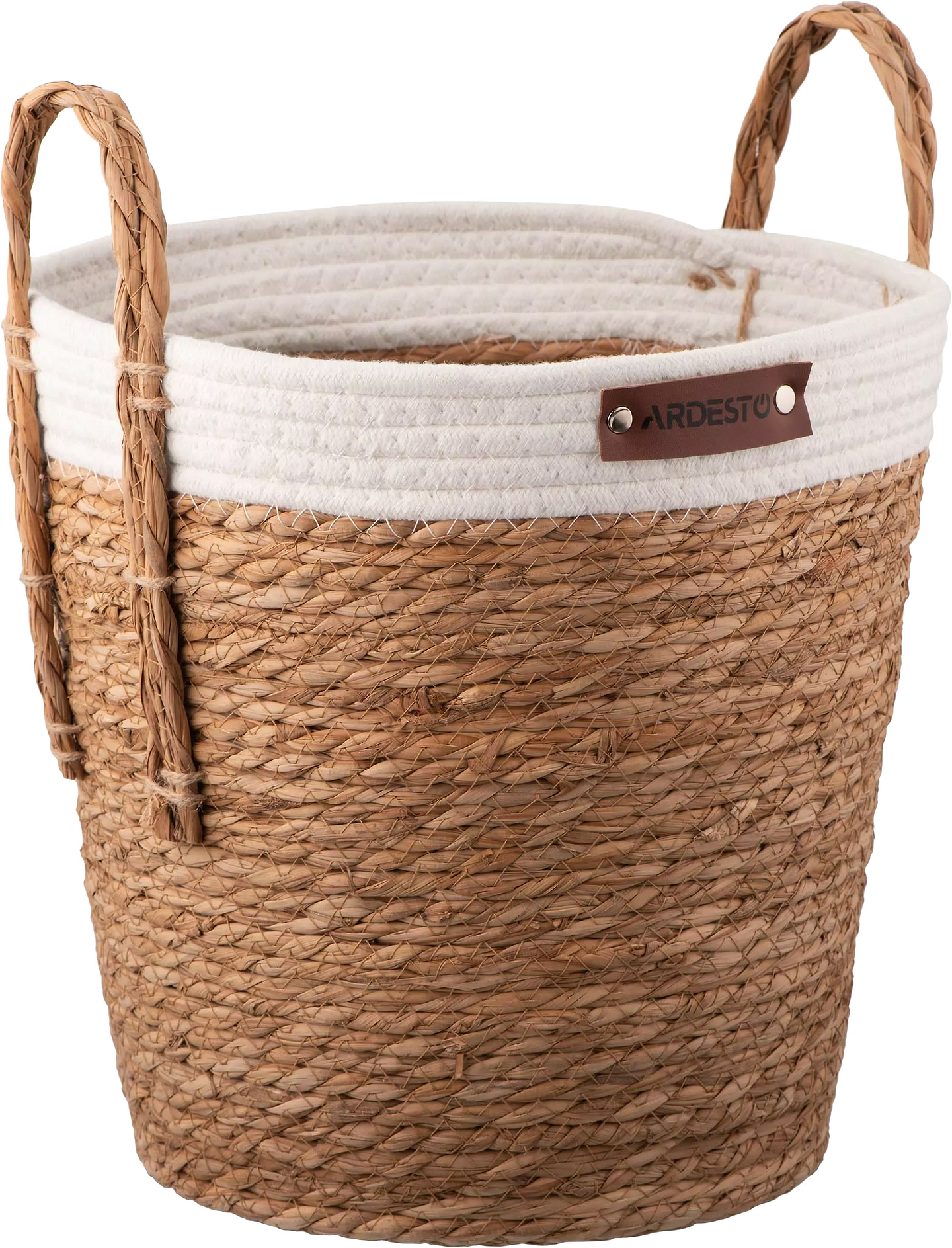 Корзина для зберігання Ardesto Prestigio 29х29х30 см Gray (ARHC2510SB) - Фото 1