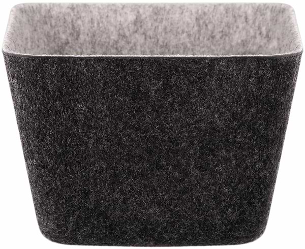 Фото - Набор корзин для хранения Ardesto Prestigio 38.5x13.5x9cm/12x12x8.5 см 4 пр. Gray (ARHH5101FG)