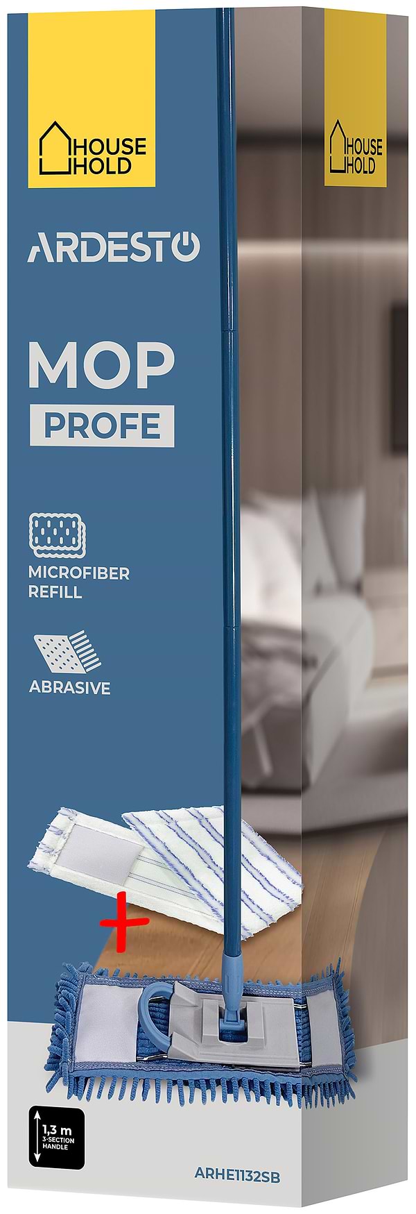 Фото - Швабра Ardesto Profe 40 см (ARHE1132SB)