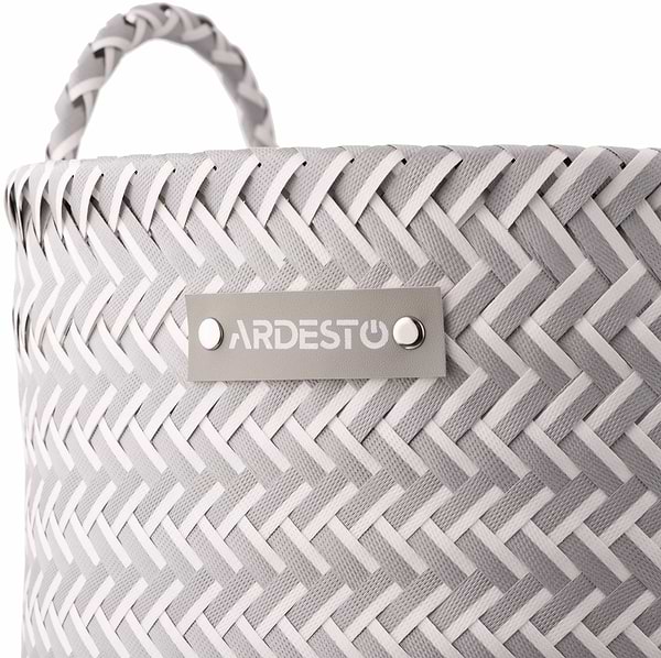 Фото - Корзина для хранения Ardesto Vigor 35х35х32 см Gray (ARHC2512PG)