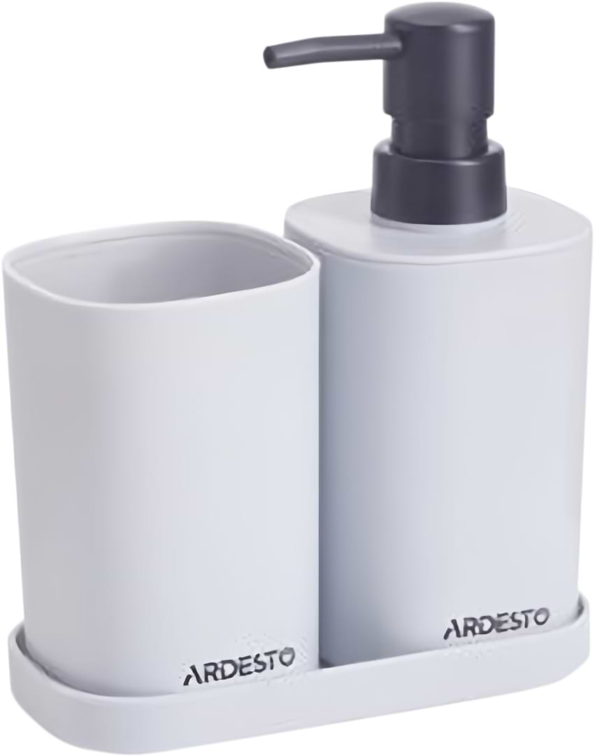 Дозатор для мыла Ardesto Vigor 380 мл 3 пр. (ARHB3106GB) - Фото 1