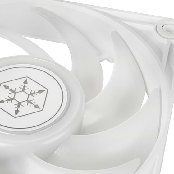 Фото - Корпусний вентилятор Silver Stone Vista VS120W-ARGB (SST-VS120W-ARGB)