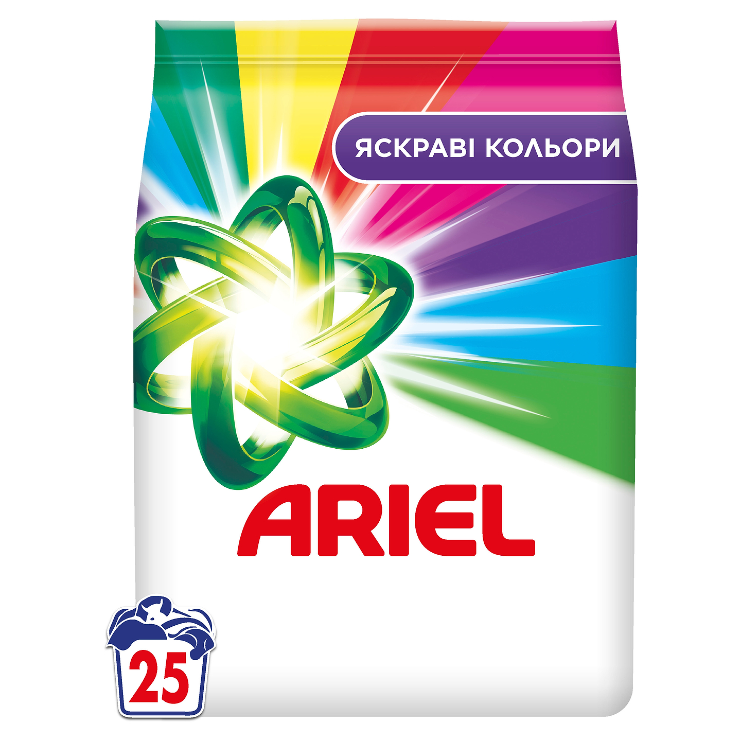 Стиральный порошок Ariel Аква-Пудра Color 25 циклов, 3.4кг