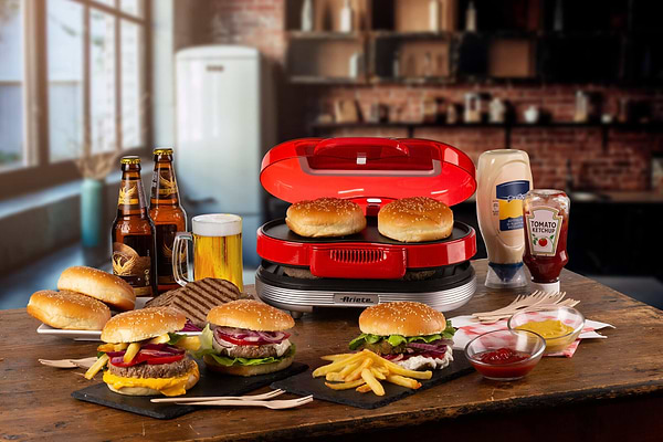 Фото - Бутербродница Ariete 0205 Hamburger червона