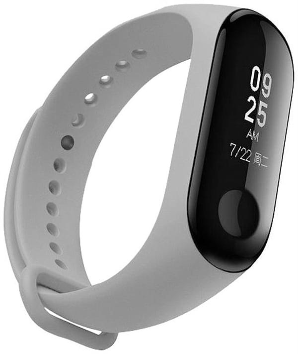 Фото - Ремінець для фітнес-браслету Armorstandart Xiaomi Mi Band 4/3 Light Grey (ARM51828)