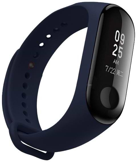 Ремінець для фітнес-браслету Armorstandart Xiaomi Mi Band 4/3 Dark Blue (ARM51837) - Фото 1