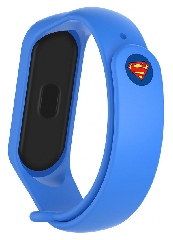 Фото - Ремінець для фітнес-браслету Armorstandart Superhero Edition for Xiaomi Mi Band 4/3 Superman Blue (ARM55071)