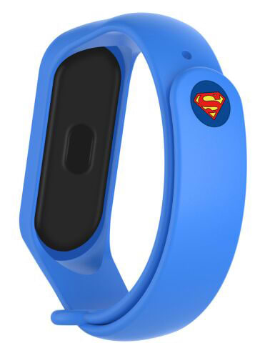 Ремінець для фітнес-браслету Armorstandart Superhero Edition for Xiaomi Mi Band 7/6/5 Superman Blue (ARM57074)
