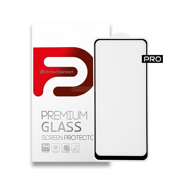 Фото - Захисне скло для смартфону Armorstandart Pro for Oppo Reno4 Black (ARM57178)