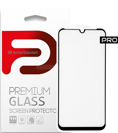 Фото - Захисне скло для смартфону Armorstandart Pro for Motorola Moto G8 Plus Black (ARM57779)