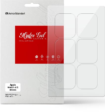 Защитная пленка для смарт-часов Armorstandart Apple Watch 4/5 44mm 6 шт. (ARM57912)