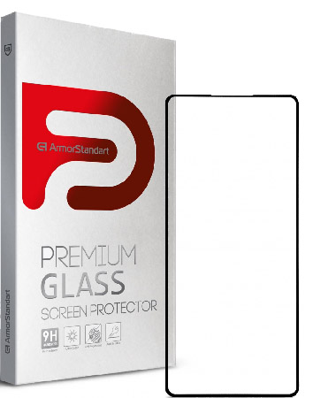 Фото - Защитное стекло для смартфона Armorstandart Oppo Reno5 Pro Black Full Glue Curved (ARM58119)