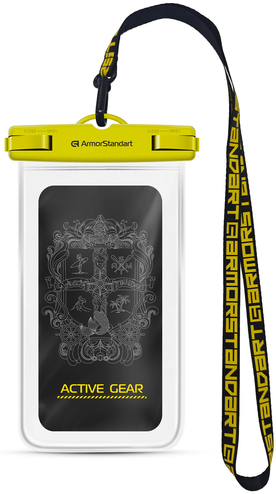 Чехол для смартфона Armorstandart Waterproof Basic Case Yellow (ARM59234) - Фото 1