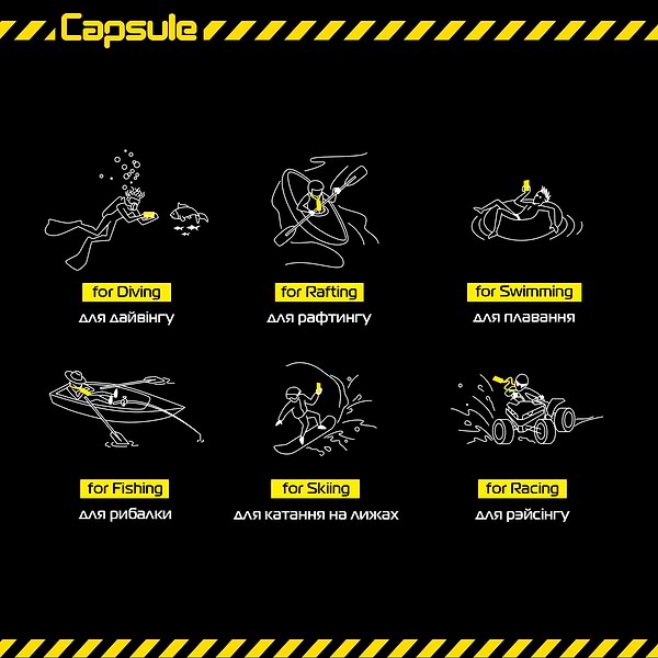 Фото - Уцінка - Чохол для смартфону Armorstandart Waterproof Basic Case Yellow (ARM59234)