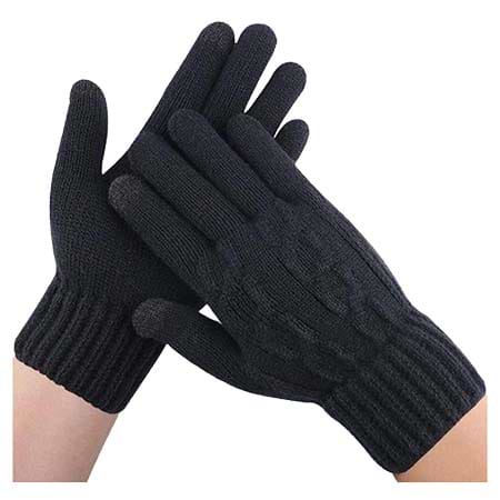 Купити Рукавички для сенсорних екранів Armorstandart Rope Black (ARM59875) - Фото 1 Рукавички для сенсорних екранів Armorstandart Rope Black (ARM59875) - Фото 1