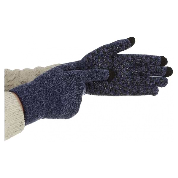 Фото - Рукавички для сенсорних екранів Armorstandart Melange Blue/Black size XL (ARM59873)