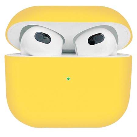 Чехол для наушников Armorstandart Ultrathin Silicone Case for Apple AirPods 3 Mellow Yellow (ARM60300)