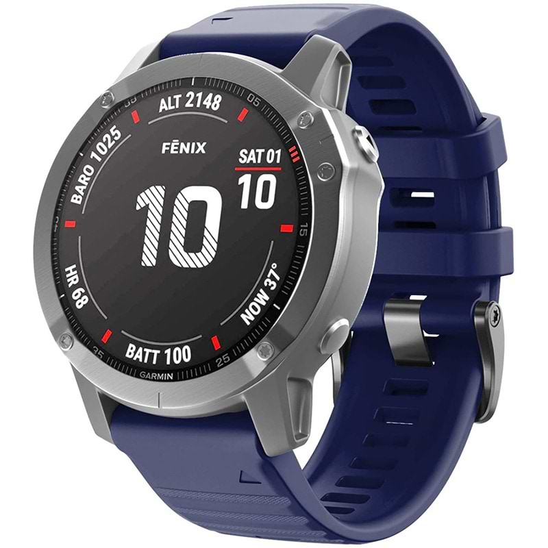 Ремінець для смарт-годинника ArmorStandart Silicone for Garmin 22mm Dark Blue (ARM60807)