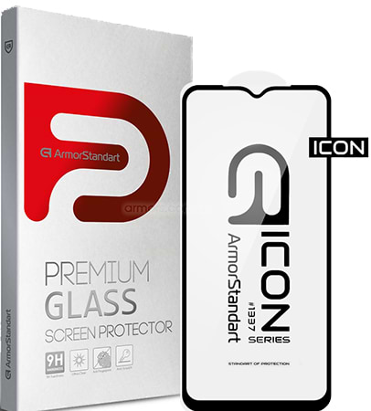 Защитное стекло для смартфона Armorstandart Icon for Samsung A23 4G/A23 5G/M23/M33 5G Black (ARM61645)