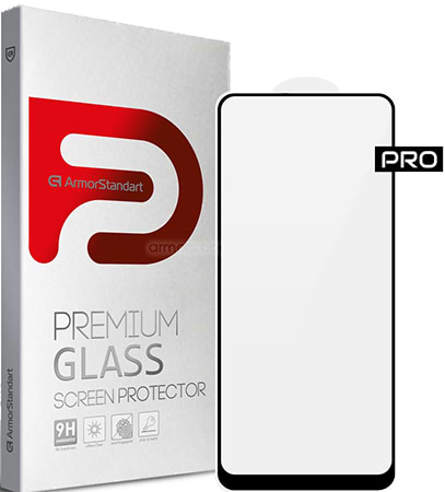 Защитное стекло для смартфона Armorstandart Pro for Motorola G22 Black (ARM62036)