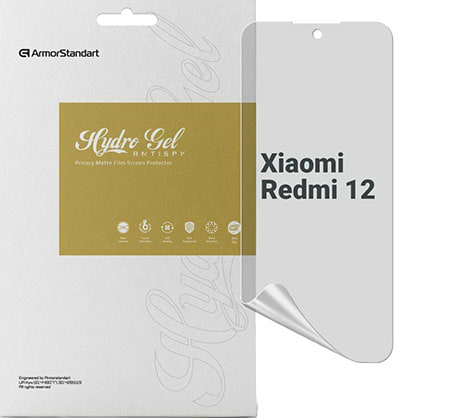 Захисна плівка для смартфону Armorstandart Anti-spy for Xiaomi Redmi 12 4G (ARM66580)