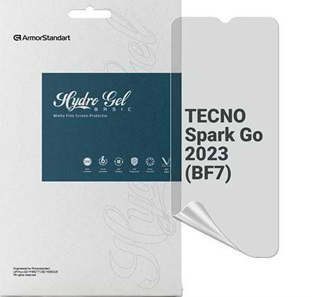 Захисна плівка для смартфону Armorstandart Matte for TECNO Spark Go 2023 (BF7) (ARM67164)