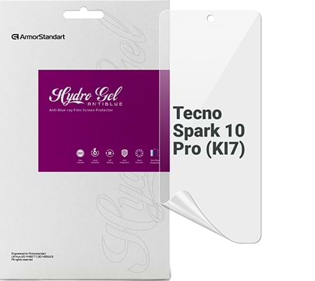 Захисна плівка для смартфону Armorstandart Anti-Blue for Tecno Spark 10 Pro (KI7) (ARM67789)