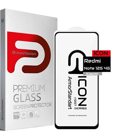 Защитная пленка для смартфона Armorstandart Icon for Xiaomi Redmi Note 12S 4G Black (ARM68031) - Фото 1