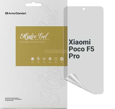 Захисна плівка для смартфону Armorstandart Anti-spy for Xiaomi Poco F5 Pro (ARM68105)