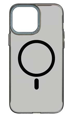 Чохол для смартфону Armorstandart Y23 MagSafe for Apple iPhone 15 Transparent Black (ARM68566) - Фото 1
