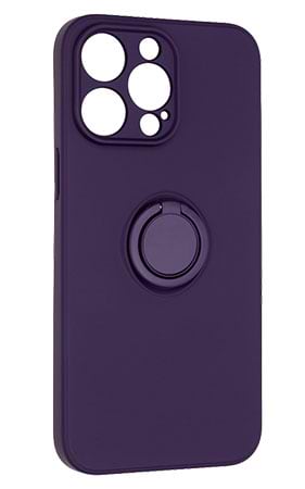 Чохол для смартфону Armorstandart Icon Ring for Apple iPhone 14 Pro Max Dark Purple (ARM68723) - Фото 1