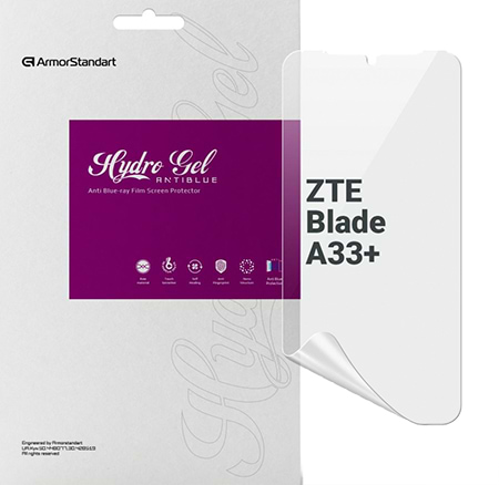 Захисна плівка для смартфону Armorstandart Anti-Blue for ZTE Blade A33+ (ARM68867)