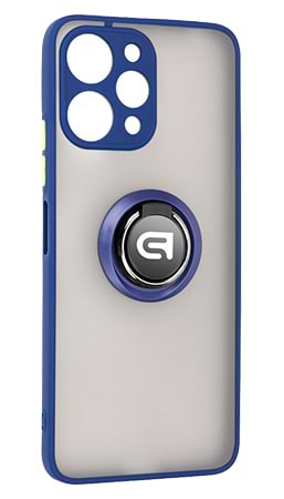 Чохол для смартфону Armorstandart Frosted Matte Ring for Xiaomi Redmi 12 4G Navy Blue (ARM68904) - Фото 1