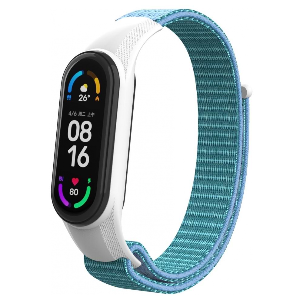 Ремінець для фітнес-браслету Armorstandart for Xiaomi Mi Band 7/6/5/4 Light Blue (ARM69066)