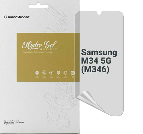 Захисна плівка для смартфону Armorstandart Anti-spy for Samsung M34 5G (M346) (ARM69543)
