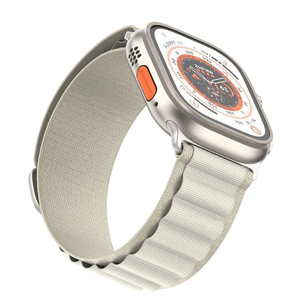 Фото - Ремінець для смарт-годинника Armorstandart Alpina Band for Apple Watch Ultra 49mm Starligh (ARM65022)
