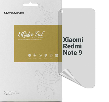 Захисна плівка для смартфону Armorstandart Anti-spy for Xiaomi Redmi Note 9 (ARM70136)