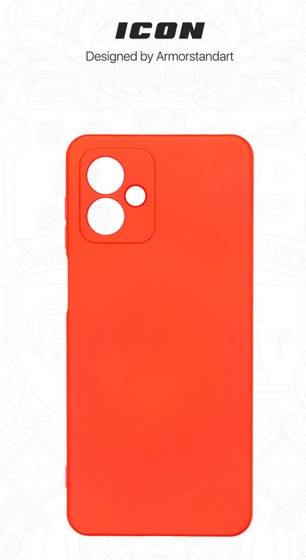 Фото - Чохол для смартфону Armorstandart Icon Case for Motorola G14 Camera cover Red (ARM70475)