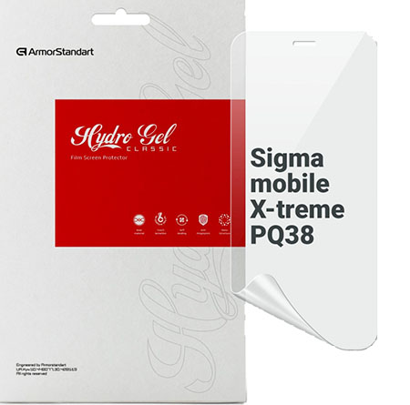 Фото - Захисна плівка для смартфону Armorstandart for Sigma mobile X-treme PQ38 (ARM71047)