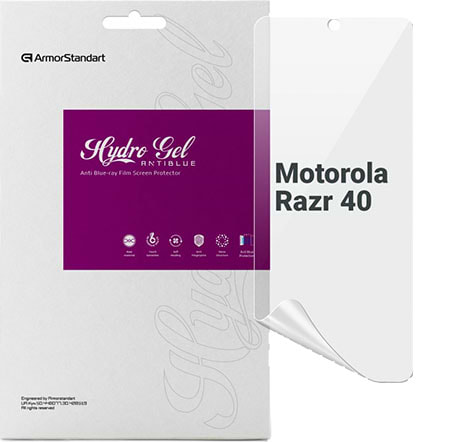 Фото - Защитная пленка для смартфона Armorstandart Anti-Blue for Motorola Razr 40 (ARM71077)