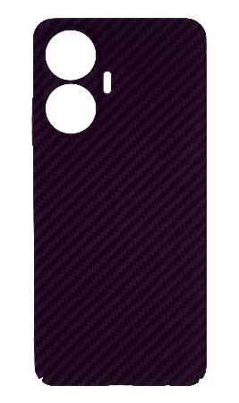 Чохол для смартфону Armorstandart LikeCarbon for Realme C55 Purple (ARM71940) - Фото 1