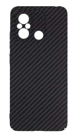 Чехол для смартфона Armorstandart LikeCarbon for Xiaomi Redmi 12C Black (ARM71943) - Фото 1