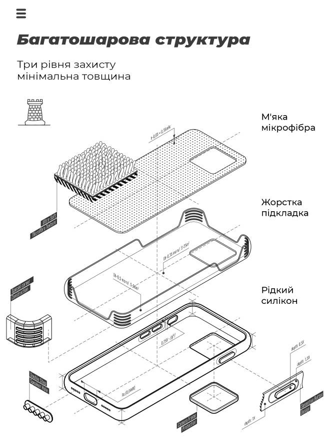 Фото - Чохол для смартфону Armorstandart Icon Case for Samsung S24 Ultra Dark Blue (ARM72497)