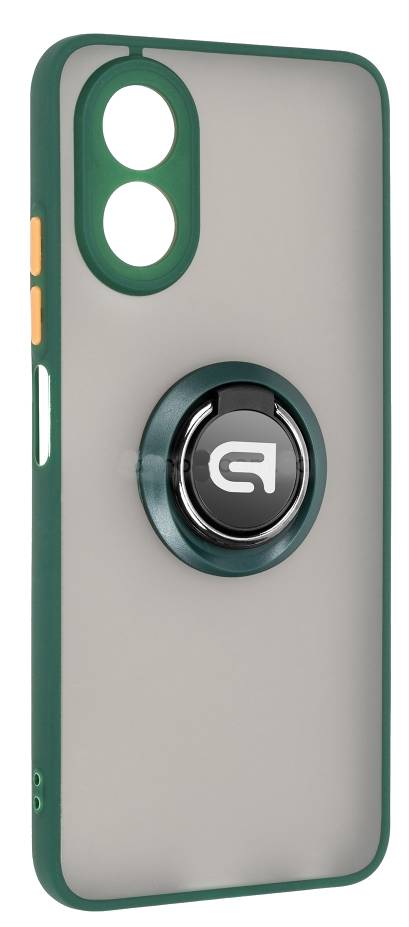 Чохол для смартфону Armorstandart Frosted Matte Ring for Oppo A18 4G / A38 4G Dark Green (ARM72700) - Фото 1