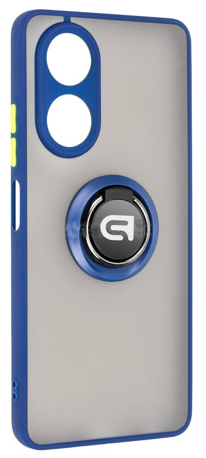 Фото - Чохол для смартфону Armorstandart Frosted Matte Ring for Oppo A58 4G Navy Blue (ARM72705)