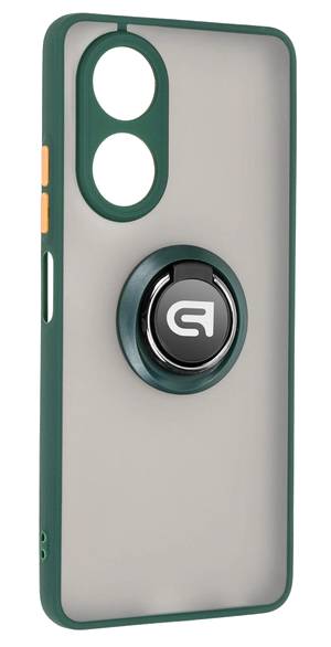 Чохол для смартфону Armorstandart Frosted Matte Ring for Samsung S23 FE 5G (SM-S711) Dark Green (ARM72714) - Фото 1