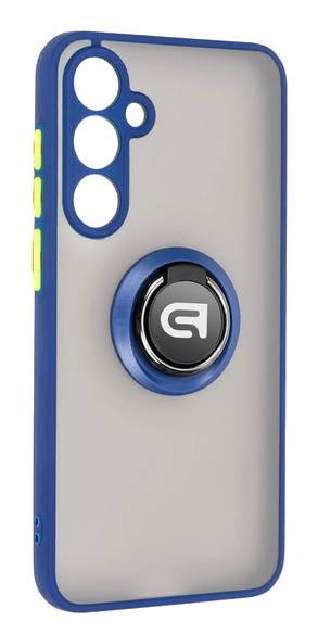 Чохол для смартфону Armorstandart Frosted Matte Ring for Samsung S23 FE 5G (SM-S711) Navy Blue (ARM72715) - Фото 1