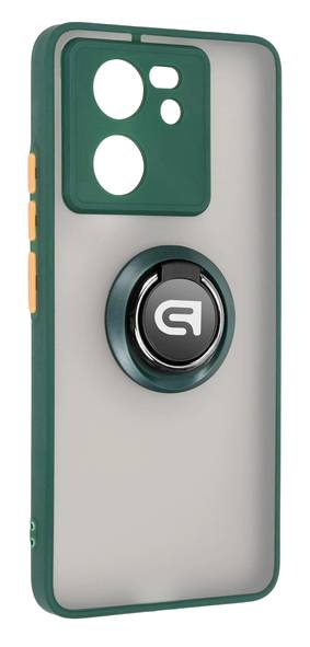 Чохол для смартфону Armorstandart Frosted Matte Ring for Xiaomi 13T / 13T Pro Dark Green (ARM72718) - Фото 1