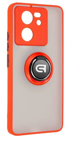 Чохол для смартфону Armorstandart Frosted Matte Ring for Xiaomi 13T / 13T Pro Red (ARM72720) - Фото 1